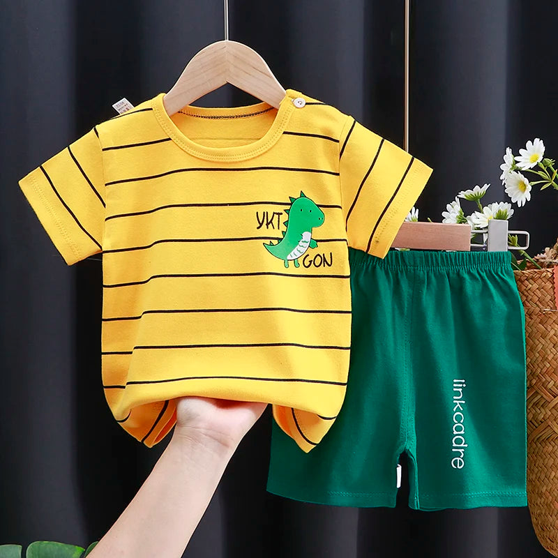Ensemble 2 pièces pour enfant fille et Garçon disponible dans plusieurs couleurs