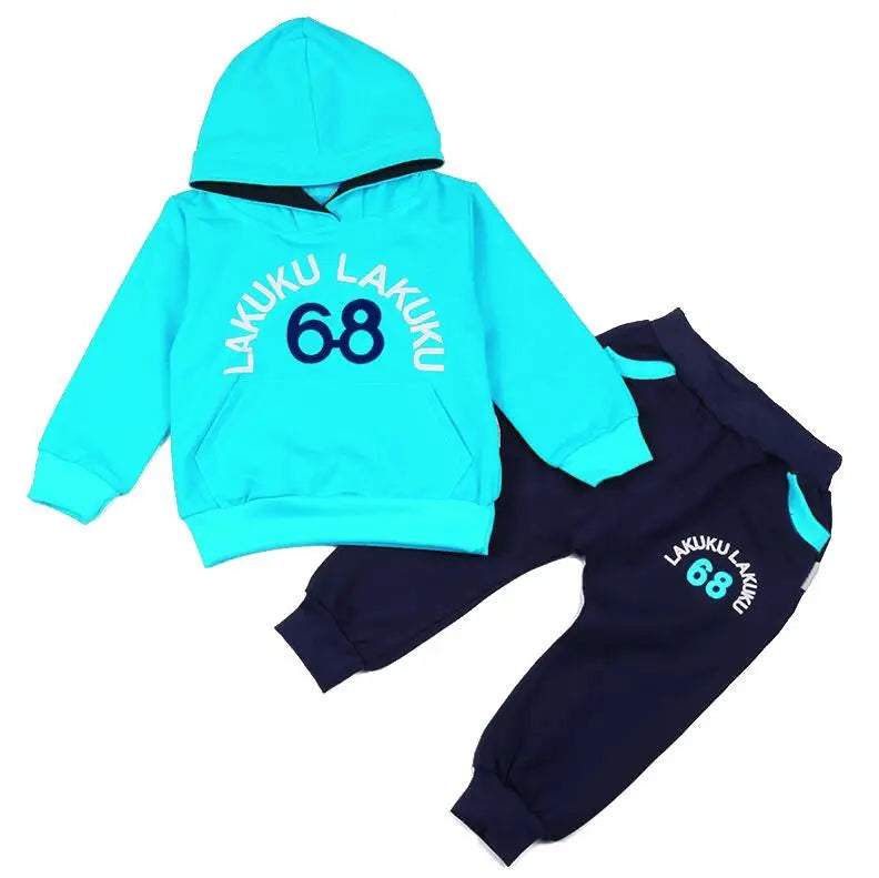 Boy's Clothing Set Match Sunglasses 3pcs Outfit Ropa Baby Kids Sweatshirt Boys Tracksuit Fashion Active Hoodie Sport Suits
