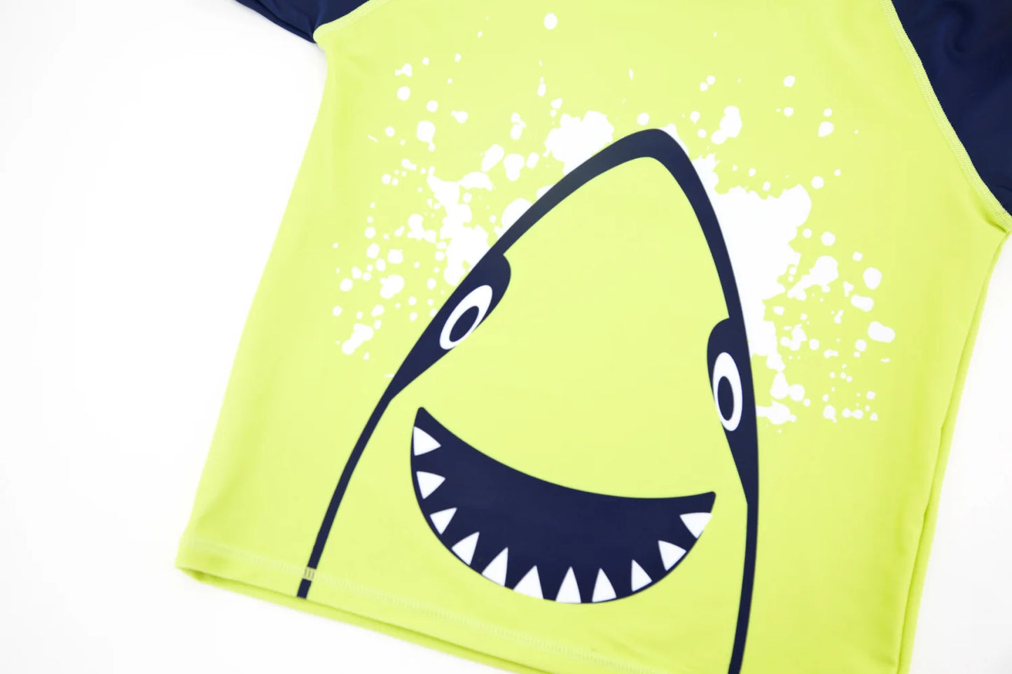 Summer Children Swimsuit Boys With Shorts Shark Printing Kids Boy Sports Suit Hat Swimwear Kids Boardshort Praia Menino