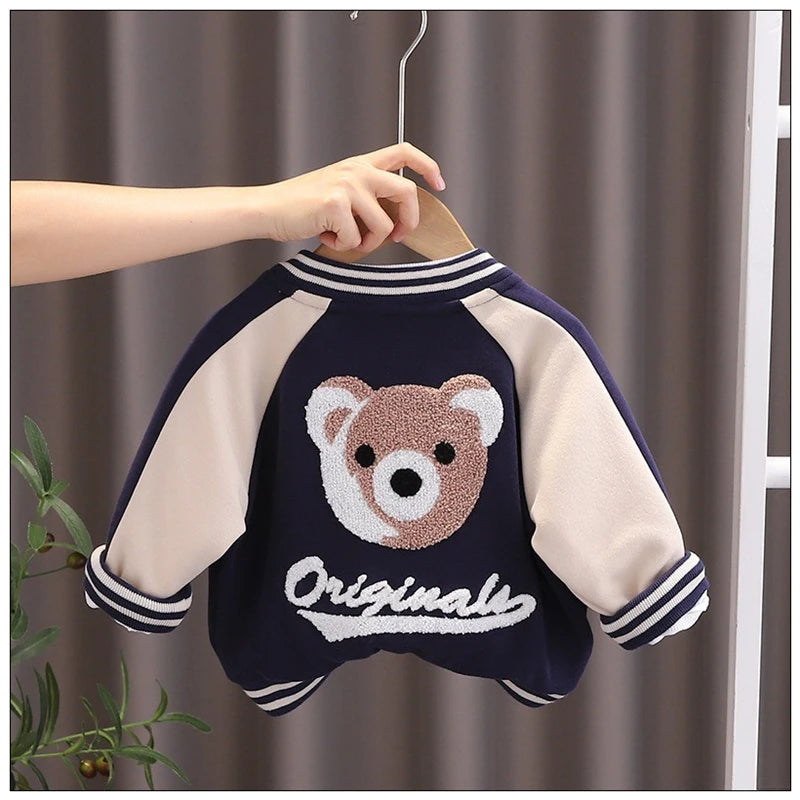 New Spring Autumn Baby Girls Clothes Children Boys Fashion Jacket Kids Coat Clothing Toddler Casual Costume Infant Sportswear