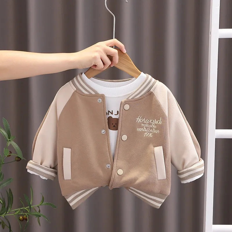 New Spring Autumn Baby Girls Clothes Children Boys Fashion Jacket Kids Coat Clothing Toddler Casual Costume Infant Sportswear