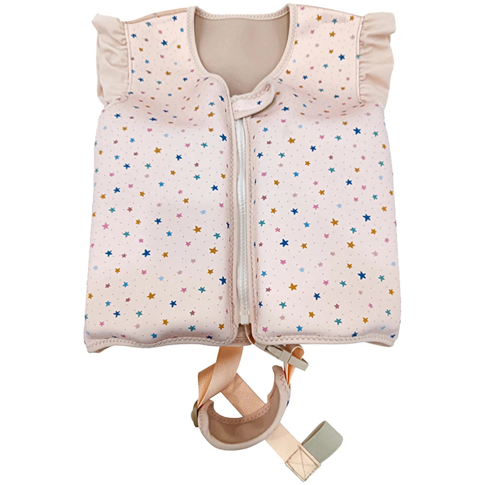 Baby Swimsuit Unisex Children Swimming Aid Buoyancy Clothing Toddler Swim Vest for Kids Age 2 3 4 Years