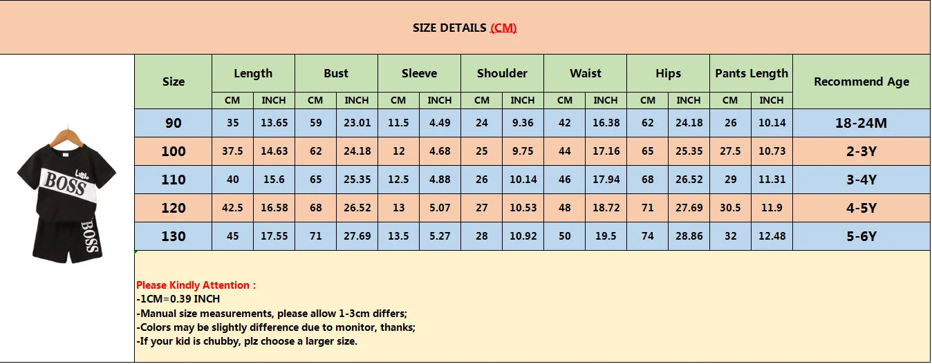 1-6 Years Little Boys 2PCS Clothing Set Short Sleeve T-shirt+Solid Color Shorts Fashion Summer Sport Style Cool Toddler Boy Wear