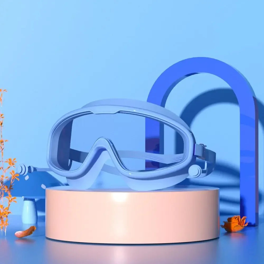 Swim Goggles for Kids Toddler 3-15 Anti Fog No Leak Clear Wide Vision Swim Glasses Boys Girls Pool Beach Swimming Accessories