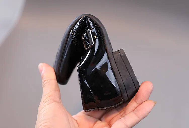Spring Summer Autumn Kids Shoes For Boys British Style Comfortable Children's Casual Slip-on PU Leather Fashion Shoe Formal Soft