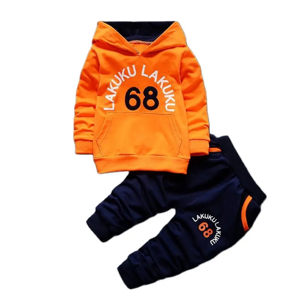 Boy's Clothing Set Match Sunglasses 3pcs Outfit Ropa Baby Kids Sweatshirt Boys Tracksuit Fashion Active Hoodie Sport Suits