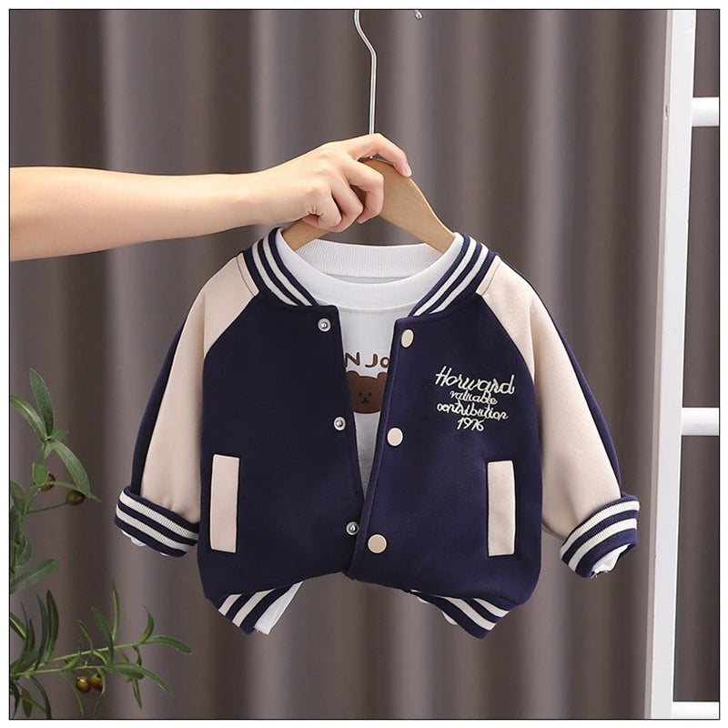 New Spring Autumn Baby Girls Clothes Children Boys Fashion Jacket Kids Coat Clothing Toddler Casual Costume Infant Sportswear