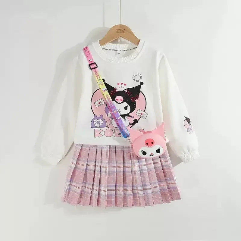 ensemble 3 pieces pour enfant Fille