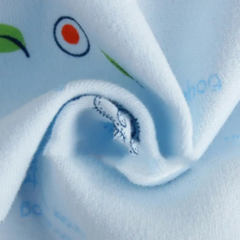 5pcs/set Newborn Baby Suit Set Top 2 Pants Hat Bibs 0-3 M Clothing Set Boy Girl Clothes Pure Cotton Breathable Cartoon Underwear