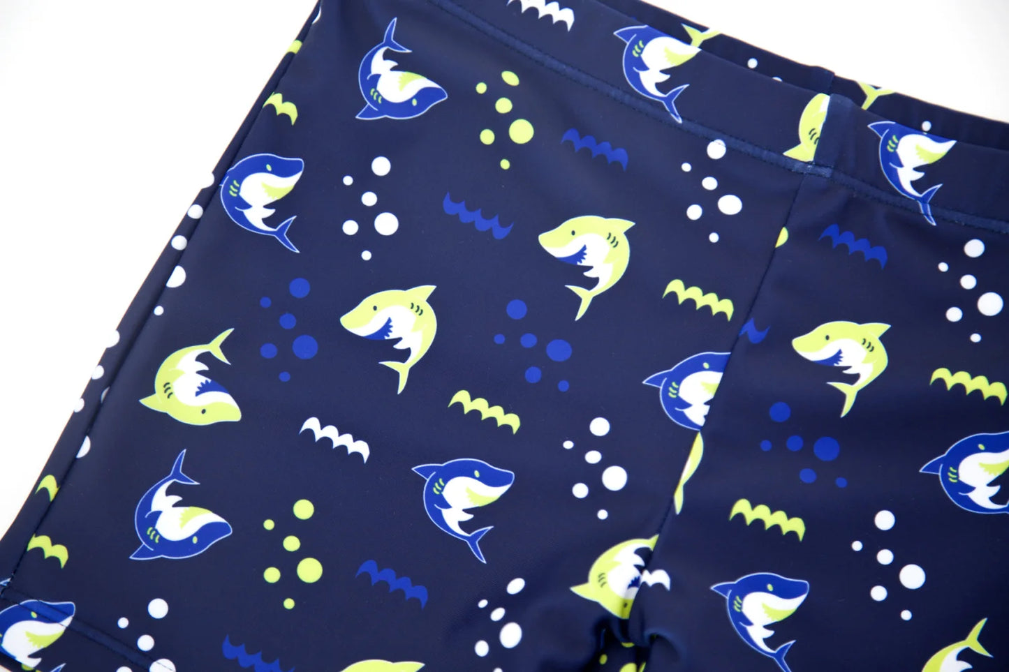 Summer Children Swimsuit Boys With Shorts Shark Printing Kids Boy Sports Suit Hat Swimwear Kids Boardshort Praia Menino
