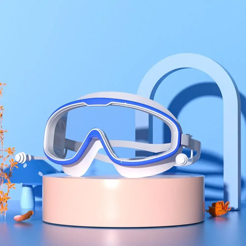 Swim Goggles for Kids Toddler 3-15 Anti Fog No Leak Clear Wide Vision Swim Glasses Boys Girls Pool Beach Swimming Accessories