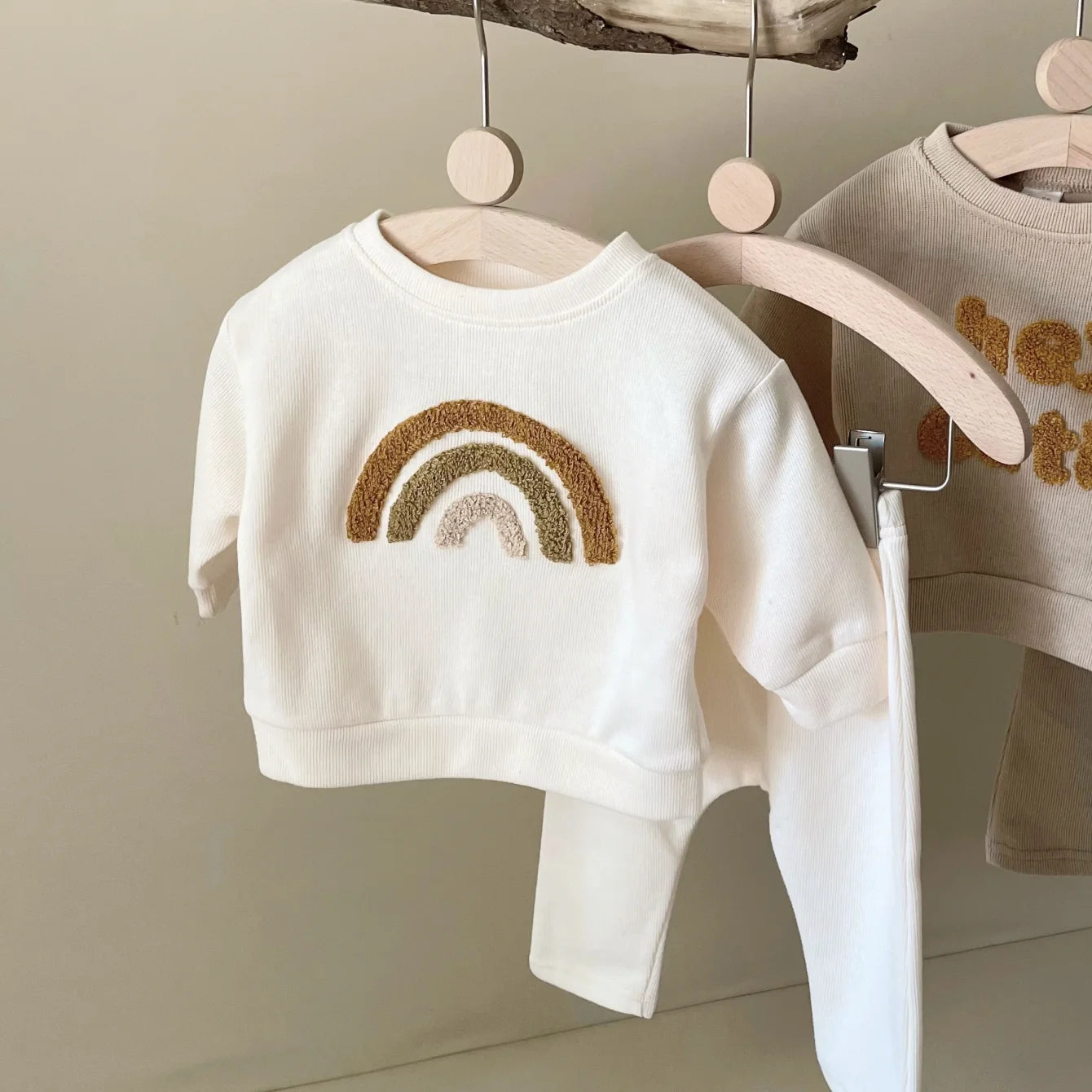 Children's Clothing Girls Sets Kids Suit Boy Autumn Spring Cotton Tracksuit Pullovers Tops+Pants 2PCS Long Sleeves Outfits