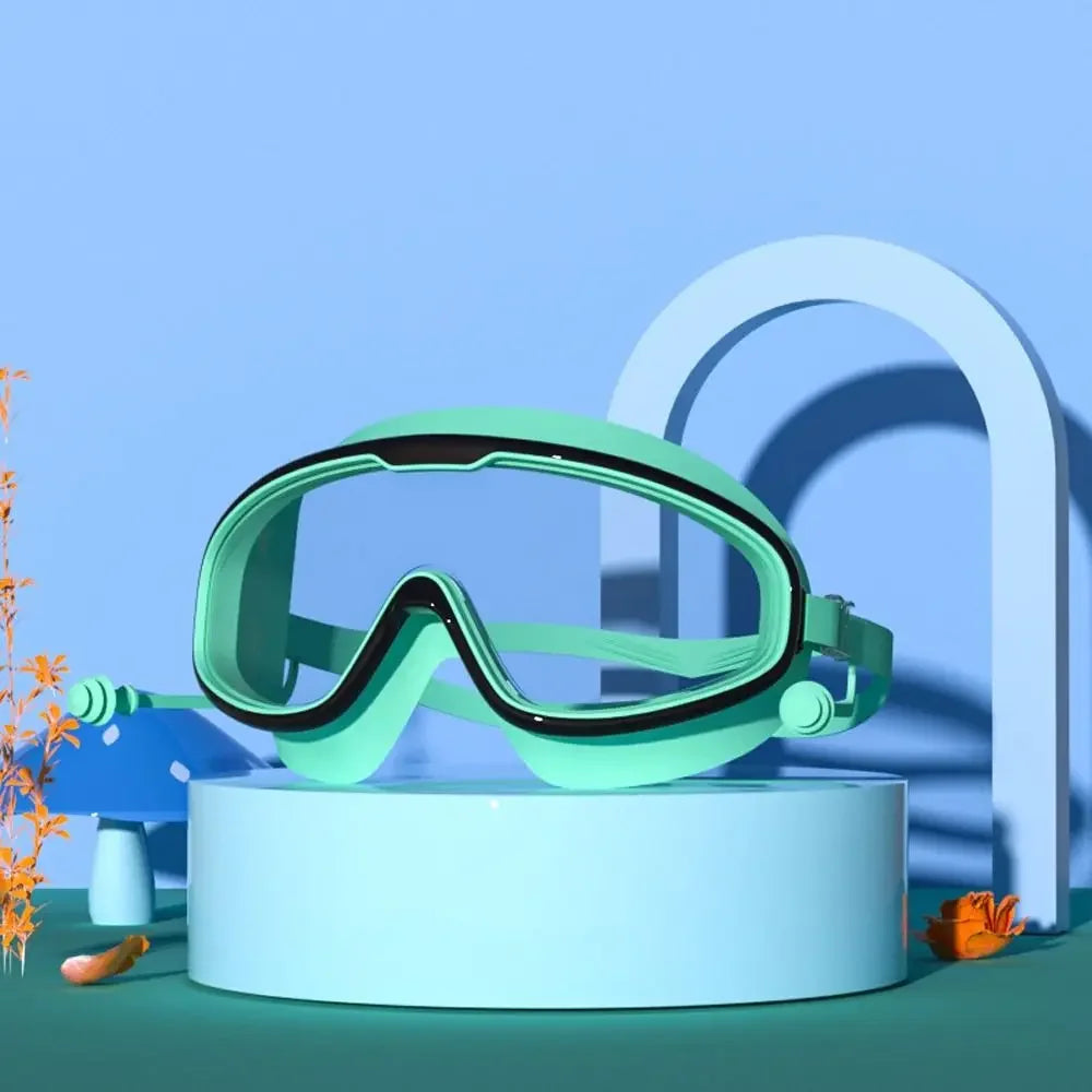 Swim Goggles for Kids Toddler 3-15 Anti Fog No Leak Clear Wide Vision Swim Glasses Boys Girls Pool Beach Swimming Accessories