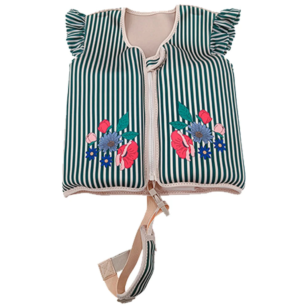 Baby Swimsuit Unisex Children Swimming Aid Buoyancy Clothing Toddler Swim Vest for Kids Age 2 3 4 Years