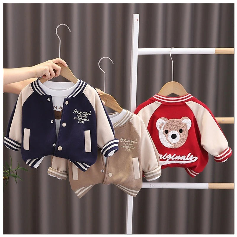 New Spring Autumn Baby Girls Clothes Children Boys Fashion Jacket Kids Coat Clothing Toddler Casual Costume Infant Sportswear