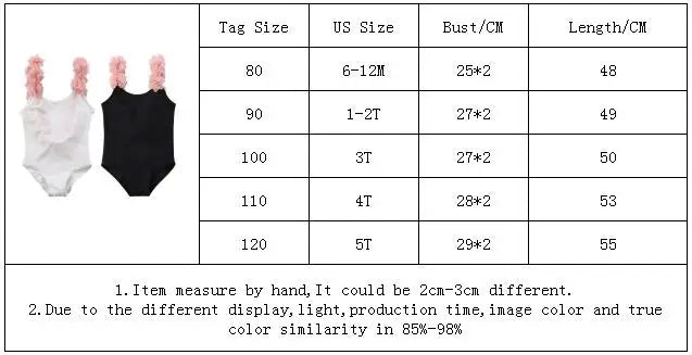 Baby Girls Swim Summer Bikini Set Cute Floral Toddler Kids Swimming Suits One-Piece Beach Wear Summer Sunbeach Swimsuit