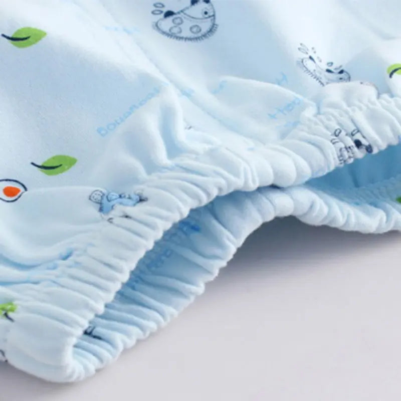 5pcs/set Newborn Baby Suit Set Top 2 Pants Hat Bibs 0-3 M Clothing Set Boy Girl Clothes Pure Cotton Breathable Cartoon Underwear
