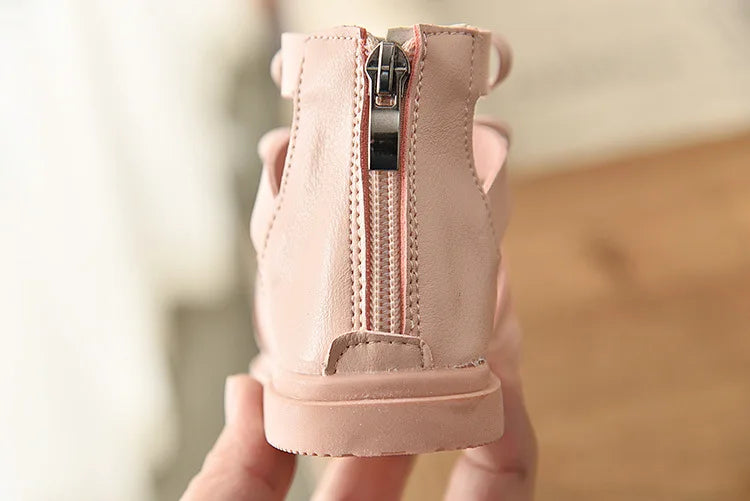 Girls Sandals Gladiator Flowers Sweet Soft Children's Beach Shoes Kids Summer Floral Sandals Princess Fashion Girl Shoes