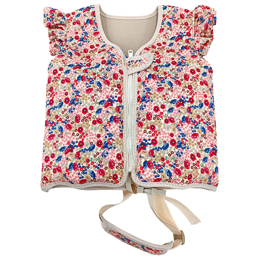 Baby Swimsuit Unisex Children Swimming Aid Buoyancy Clothing Toddler Swim Vest for Kids Age 2 3 4 Years