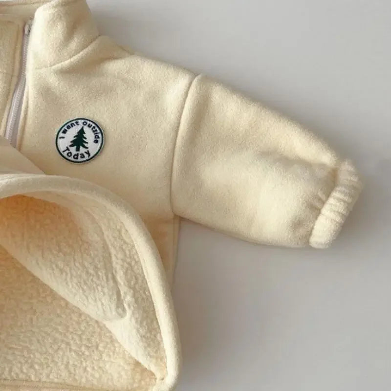 Baby Boys Clothing Sets Children Thicken Sweatshirt Kids Clothes Girls Solid Cotton Long Sleeve Pullover Tops+ Pant Suits 2pcs