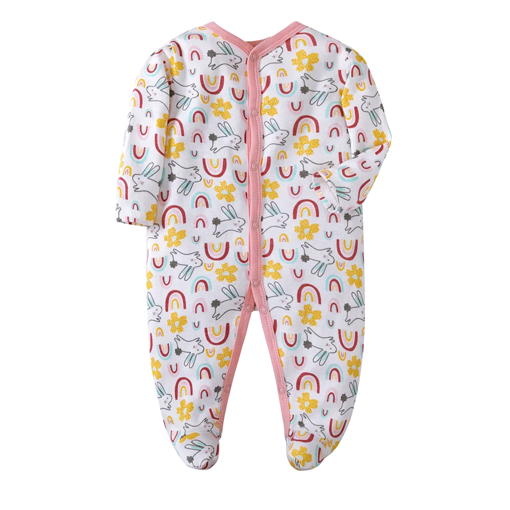Boy Romper 100% Cotton Polka Dot Newborn Baby Girls Clothes Full Sleeve Summer Jumpsuit 0-12 months Baby Playsuit Baby Clothing