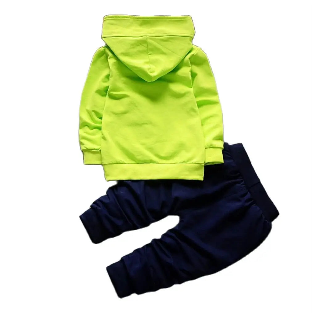 Boy's Clothing Set Match Sunglasses 3pcs Outfit Ropa Baby Kids Sweatshirt Boys Tracksuit Fashion Active Hoodie Sport Suits