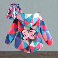 Child wear suit Spring Autumn Korean version girls Sweet and lovely casual sweatshirt top +denim trousers 0-5 Age Kids clothing