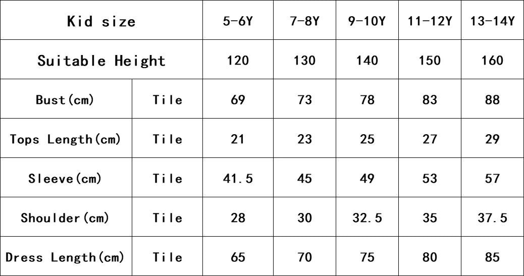 Ensemble 2 pieces robe pour fille