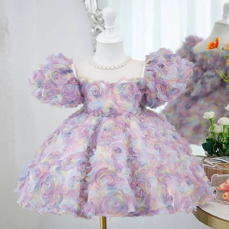 Luxury Kids' dresses Dress Formal Wedding Dress High end Children's Puffy Dress High festival Carnival Elegant Girls Party Dress