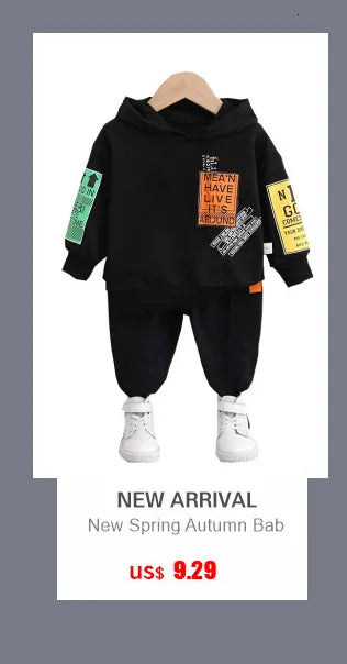Fashion Children Clothes Autumn Baby Girls Clothing Boys Casual Jacket Pants 2 Piece Set Toddler Fashion Costume Kids Tracksuits