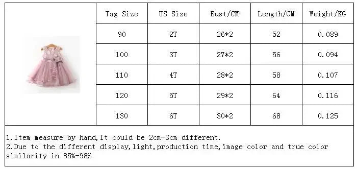 Baby Girls Dress 2-6 Kids Dresses for Flower Girls Baby Dress Elegant Girl Party Little Princess Tutu 2024 Summer Dress Vestidos