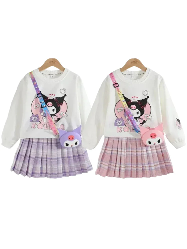 ensemble 3 pieces pour enfant Fille