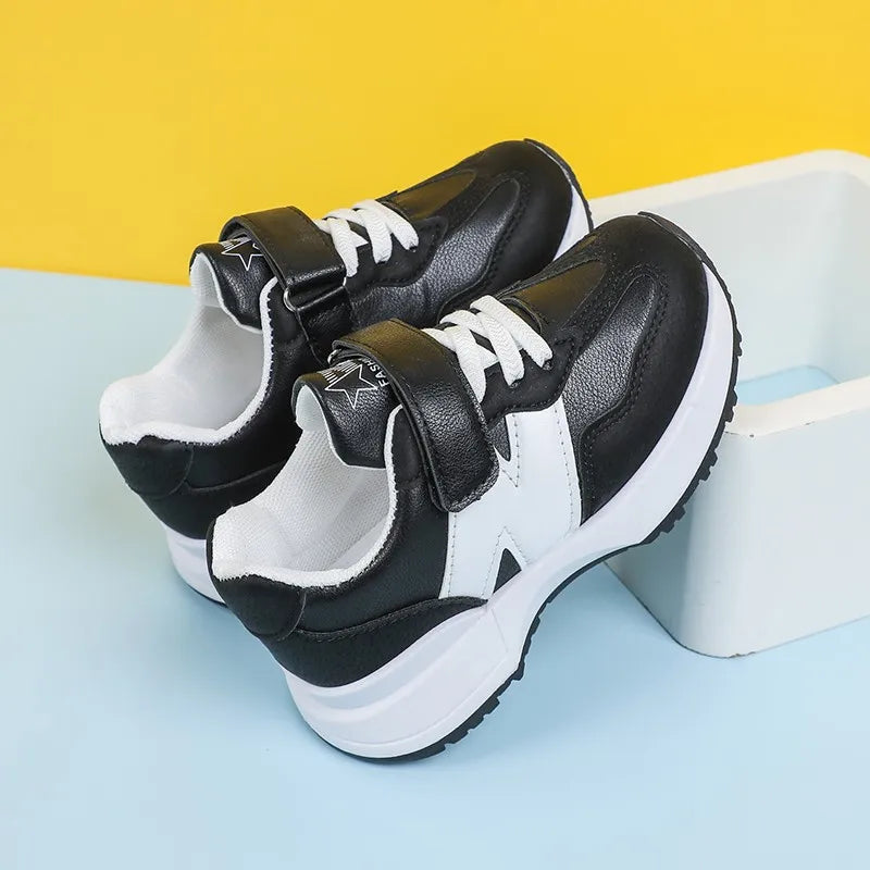 Kids Shoes For Boy 2024 Fashion Girls Soft Sneaker Sports Running Children Flat Casual Sneakers Shoe