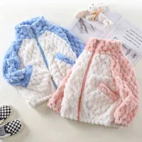 Child wear suit Spring Autumn Korean version girls Sweet and lovely casual sweatshirt top +denim trousers 0-5 Age Kids clothing