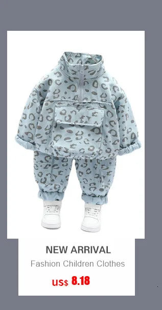 Fashion Children Clothes Autumn Baby Girls Clothing Boys Casual Jacket Pants 2 Piece Set Toddler Fashion Costume Kids Tracksuits