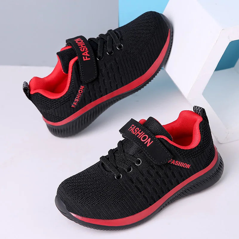 Sneakers Kids Lightweight Children Boys Shoes Casual Sport Running Breathable Tenis Infantil Basket Enfant Garcon Size 28-38