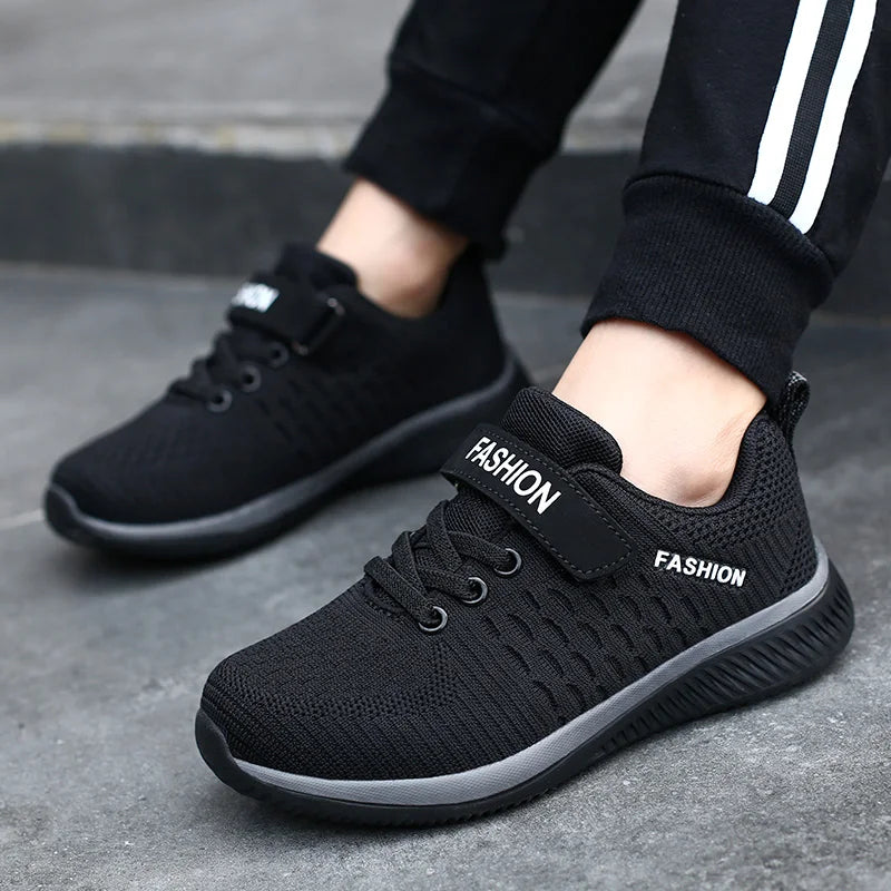 Sneakers Kids Lightweight Children Boys Shoes Casual Sport Running Breathable Tenis Infantil Basket Enfant Garcon Size 28-38