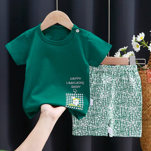 Ensemble 2 pièces pour enfant fille et Garçon disponible dans plusieurs couleurs