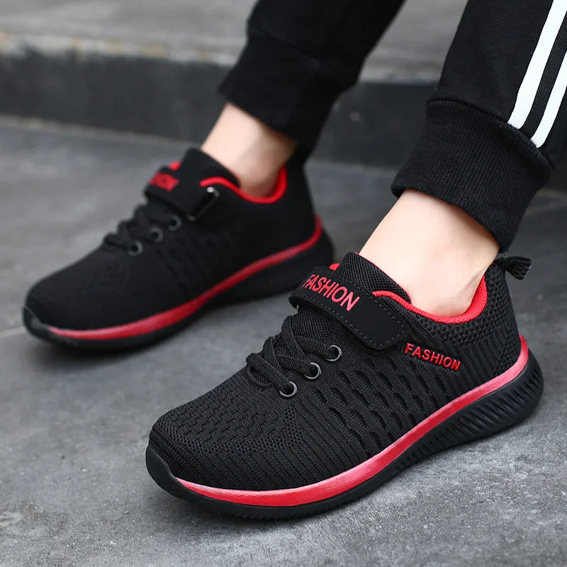Sneakers Kids Lightweight Children Boys Shoes Casual Sport Running Breathable Tenis Infantil Basket Enfant Garcon Size 28-38