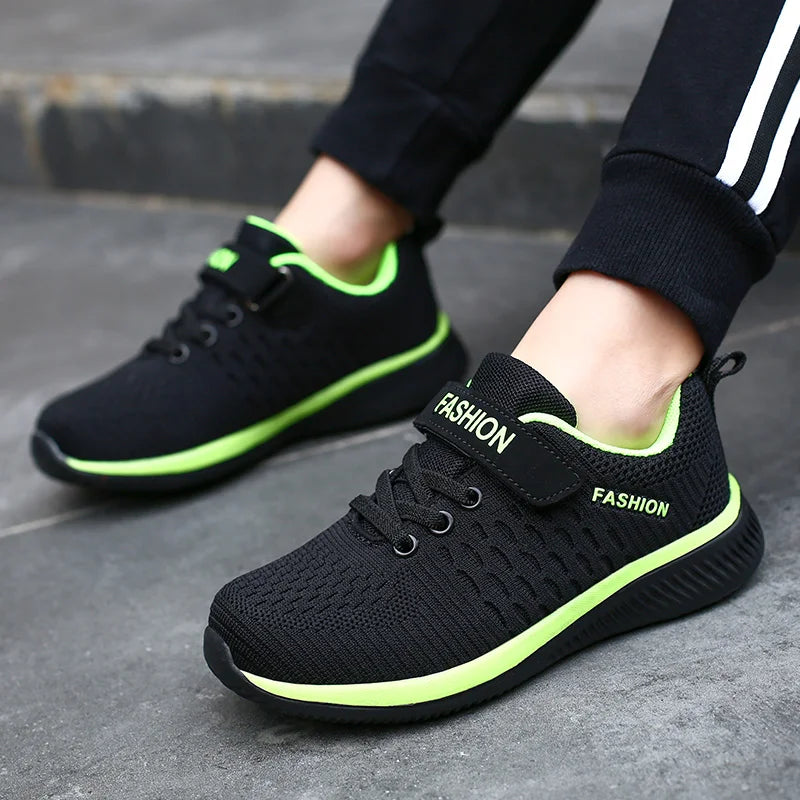 Sneakers Kids Lightweight Children Boys Shoes Casual Sport Running Breathable Tenis Infantil Basket Enfant Garcon Size 28-38