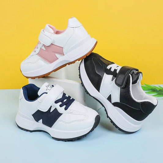 Kids Shoes For Boy 2024 Fashion Girls Soft Sneaker Sports Running  Children Flat Casual Sneakers Shoe