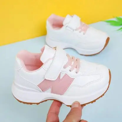 Kids Shoes For Boy 2024 Fashion Girls Soft Sneaker Sports Running  Children Flat Casual Sneakers Shoe