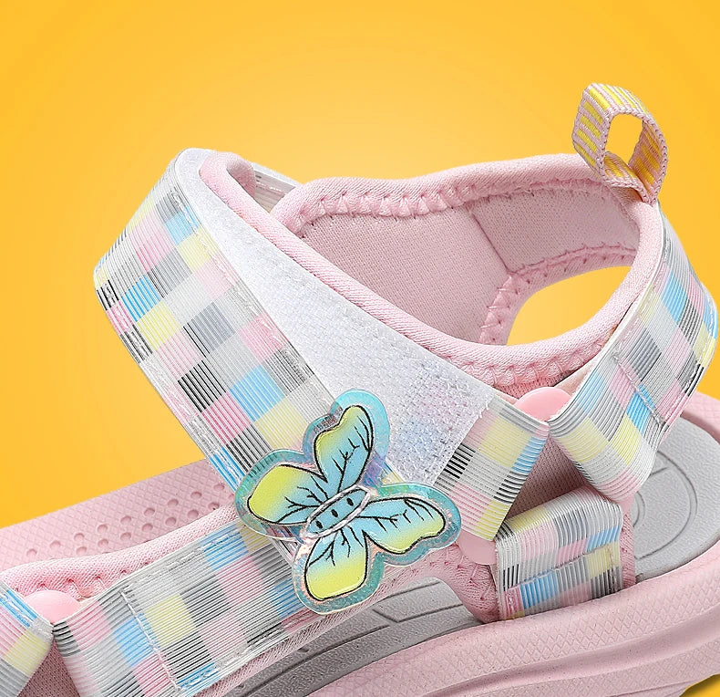 Kids Girl Sandals Shoes Summer Wear Cool Fashionable Girls' Sandals Soft Comfortable