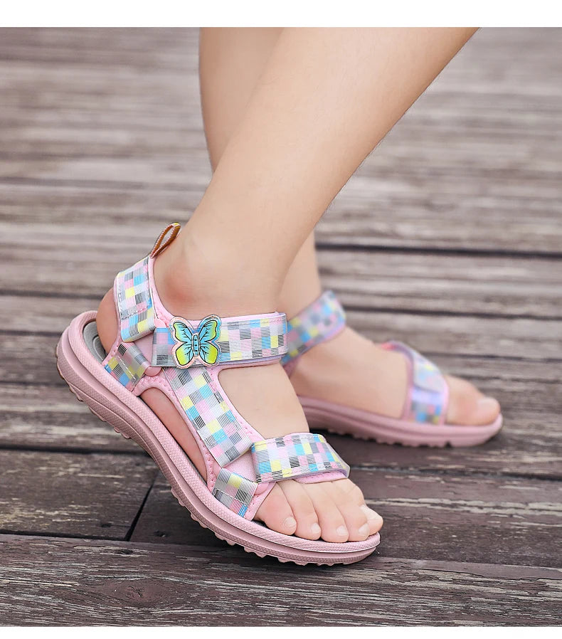 Kids Girl Sandals Shoes Summer Wear Cool Fashionable Girls' Sandals Soft Comfortable