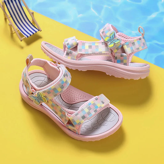 Kids Girl Sandals Shoes Summer Wear Cool Fashionable Girls' Sandals Soft Comfortable