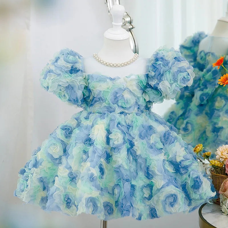 Luxury Kids' dresses Dress Formal Wedding Dress High end Children's Puffy Dress High festival Carnival Elegant Girls Party Dress