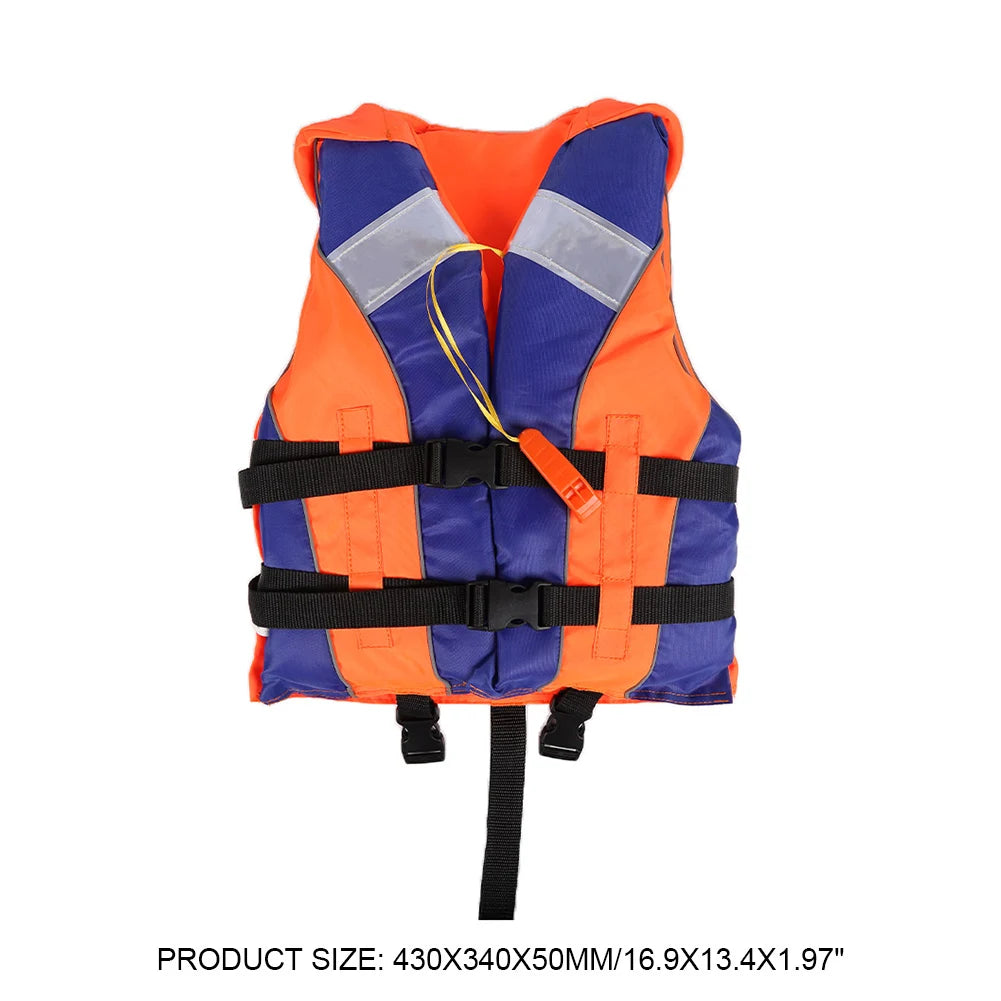 Kids Life Jacket Float Jacket Toddler Swimsuit Assist Swimwear Swim Training Buoyancy Swim Vest Life Jacket with Whistle