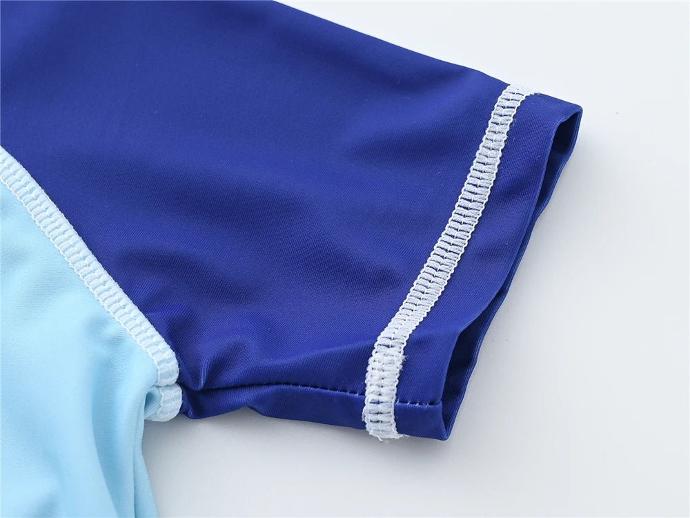 Kids Boy Swimsuit Cool Print 2 Pcs/lot 1-7 Years Summer Children Board Shorts Children Boys Swimwear Beach Surfing