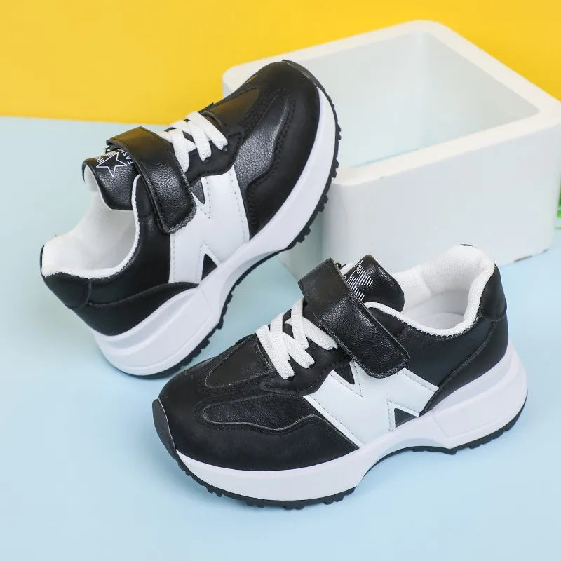 Kids Shoes For Boy 2024 Fashion Girls Soft Sneaker Sports Running  Children Flat Casual Sneakers Shoe