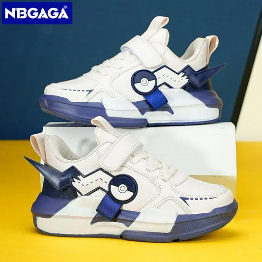 Cartoon Kids Shoes Fashion Classic Children Sneakers for Boys Walking Shoes for Girls Casual Outdoor with Leather